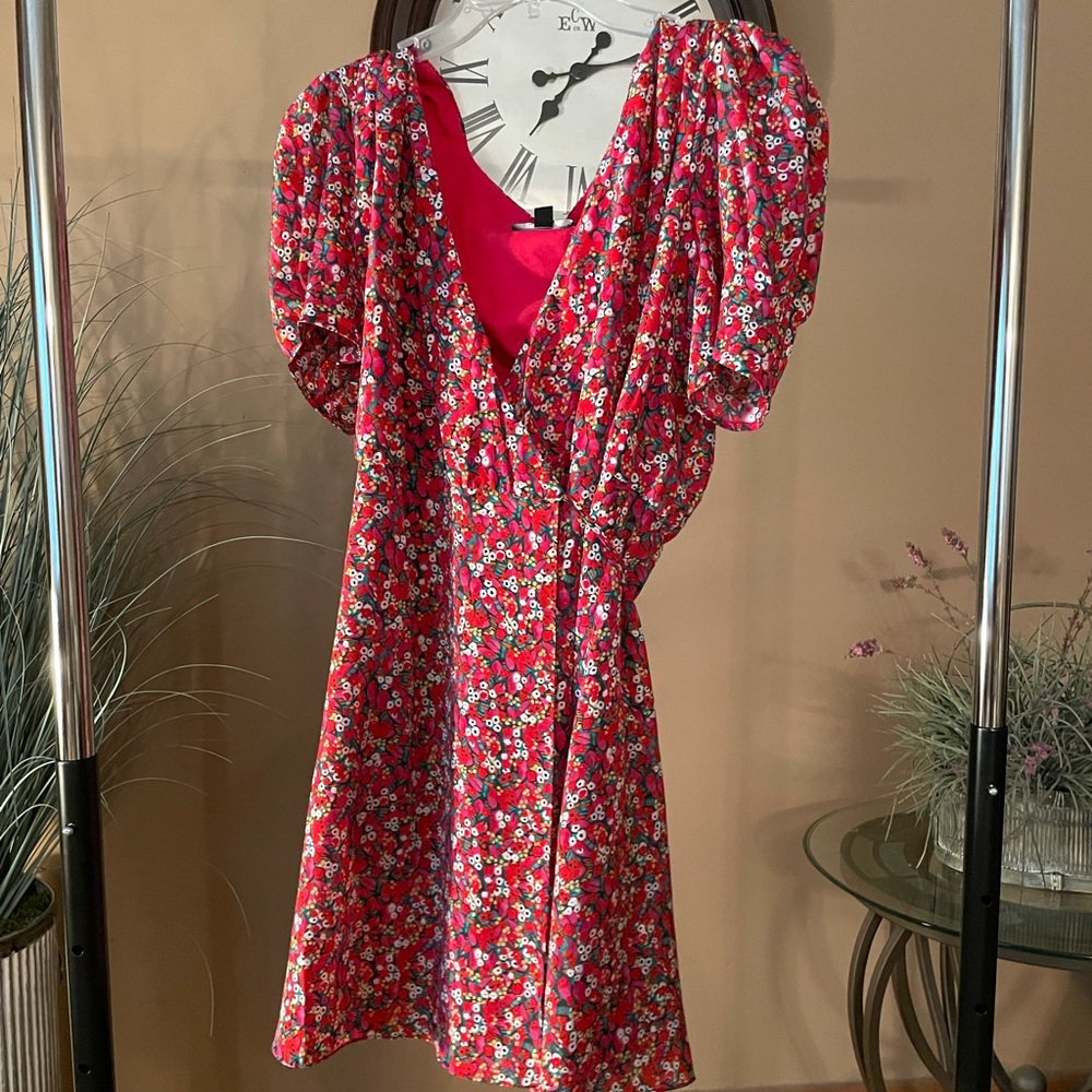 SALONI FLORAL DRESS